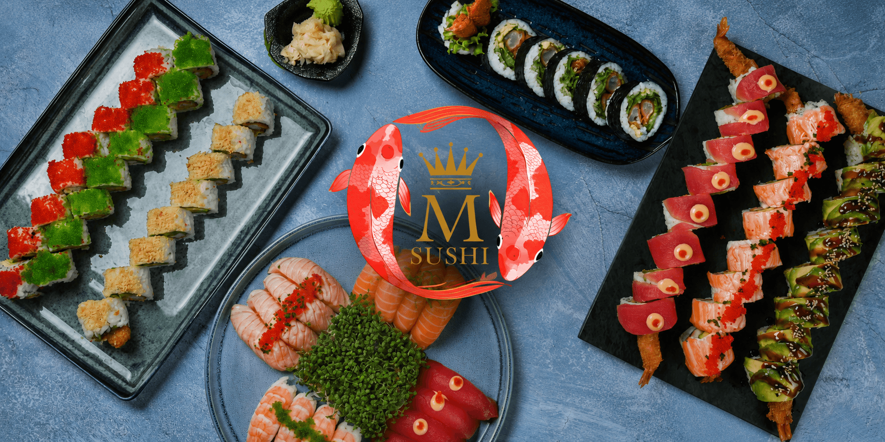 M SUSHI  - Frederiksberg banner